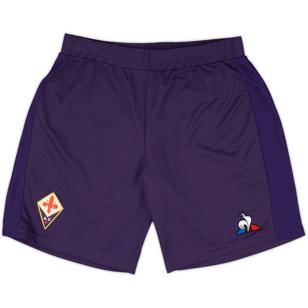 2018-19 Fiorentina Home Shorts - 9/10 - (M)