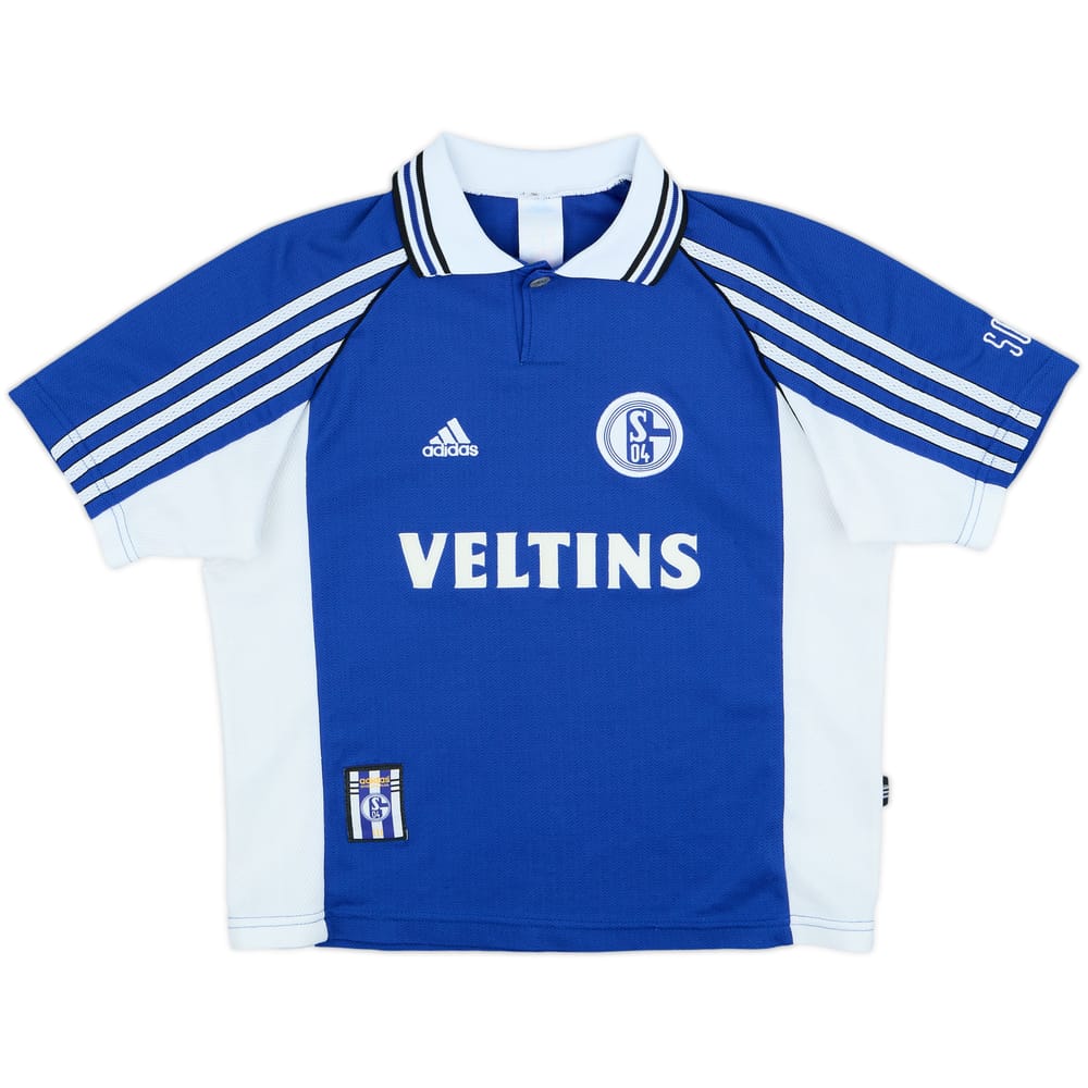1998-99 Schalke Home Shirt - 8/10 - (L.Boys)