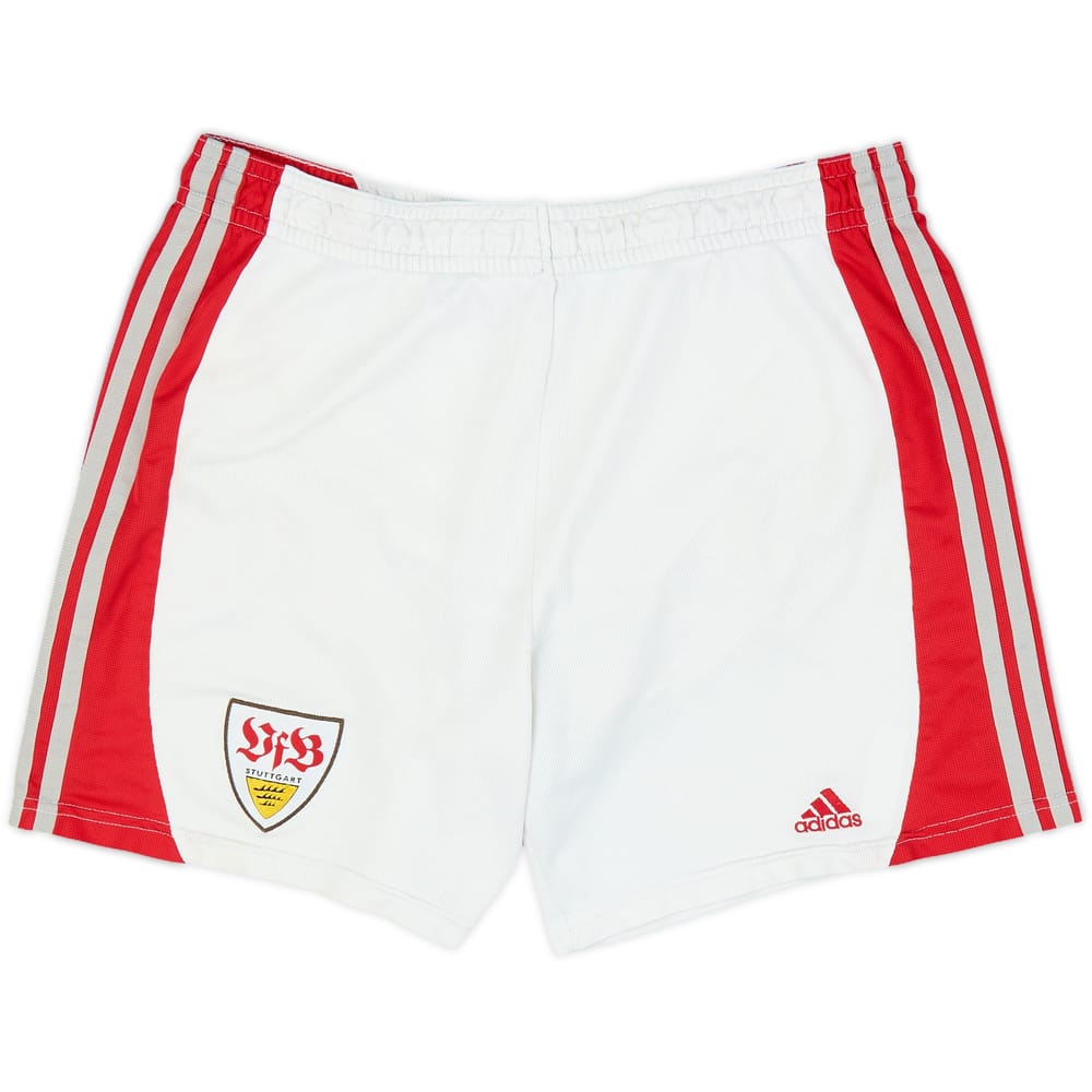 2000-01 Stuttgart Player Issue Home Shorts - 6/10 - (M)