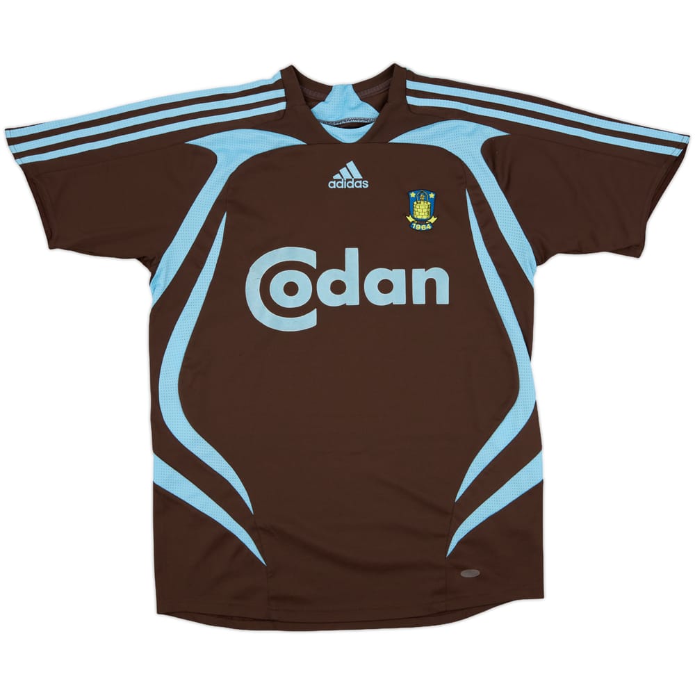 2007-08 Brondby Away Shirt - 8/10 - (XL.Boys)