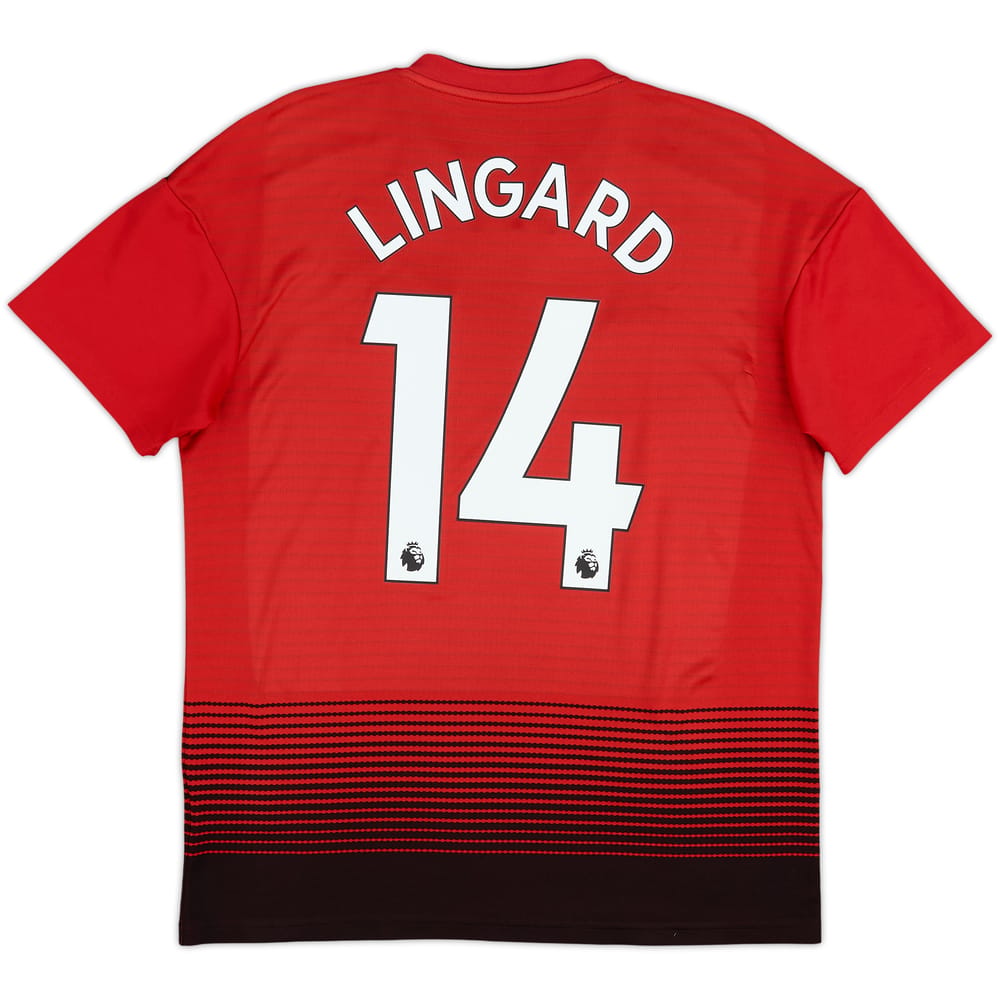Camiseta de local del Manchester United 2018-19 Lingard #14 - 5/10 - (M)