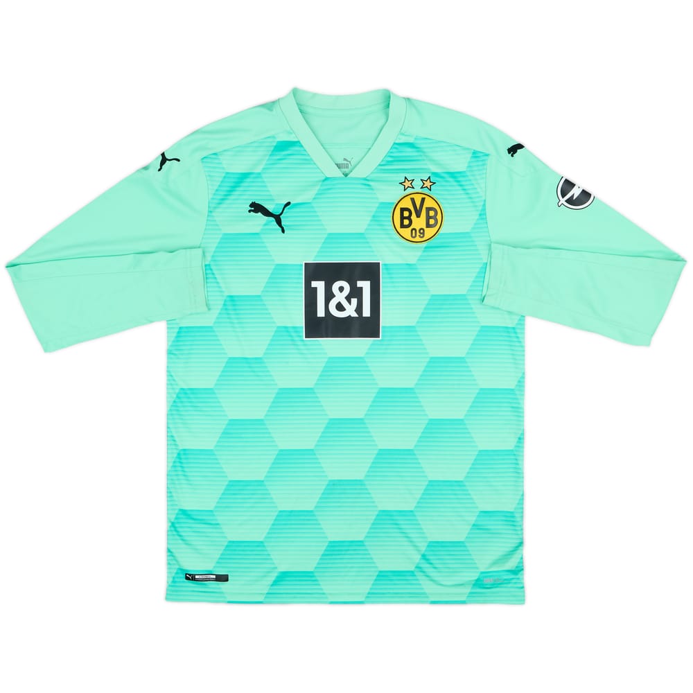 2020-21 Borussia Dortmund GK Shirt - 8/10 - (XL.Boys)