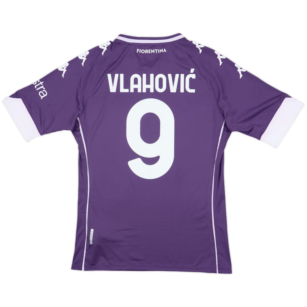 2020-21 Fiorentina Home Shirt Vlahovic #9 - 9/10 - (XL)