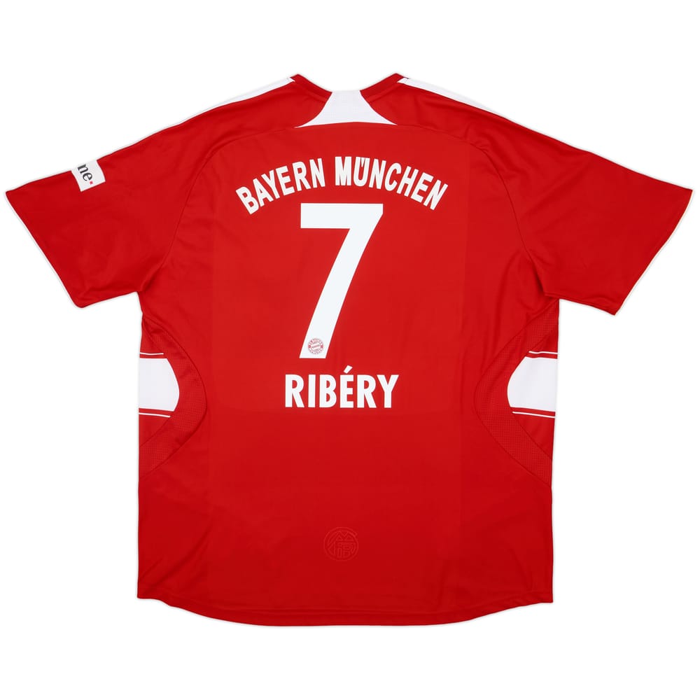 2008-09 Bayern Munich Home Shirt Ribery #7 - 7/10 - (XXL)