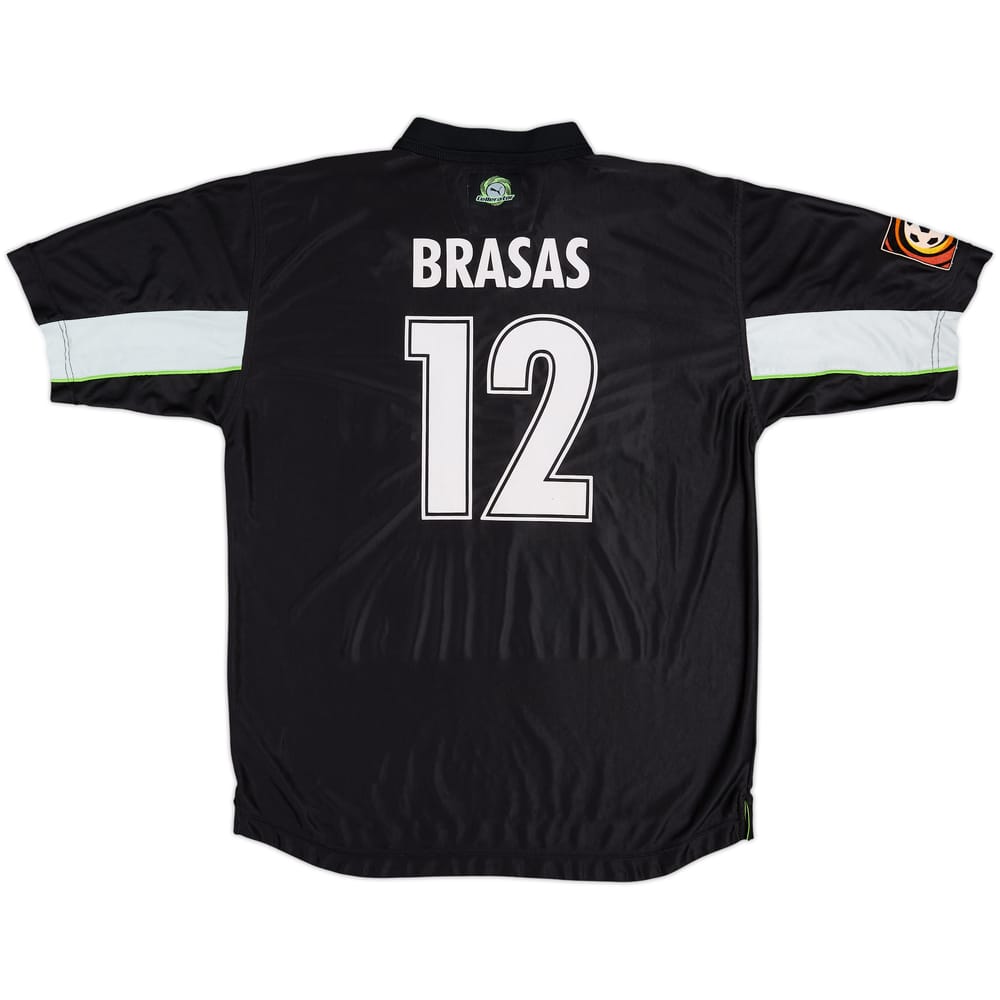 1999-00 Werder Bremen Match Issue GK Shirt Brasas #12