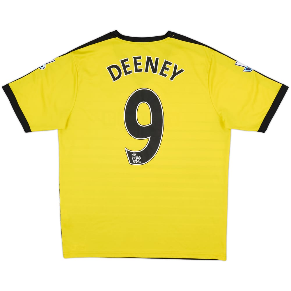 2015-16 Watford Home Shirt Deeney #9 - 7/10 - (XL)