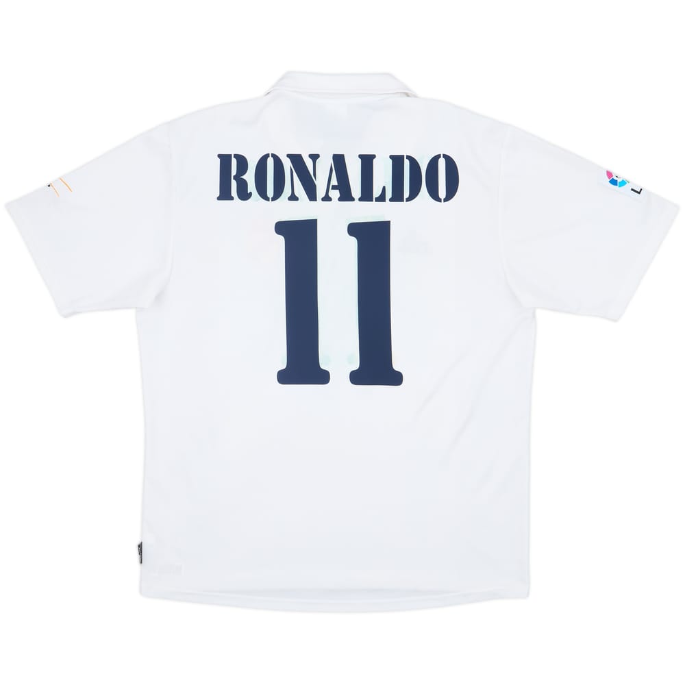 2002-03 Real Madrid Centenary Home Shirt Ronaldo #11 - 4/10 - (L)