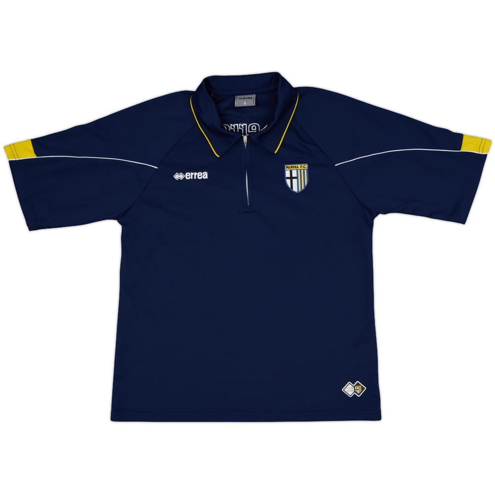 2012-13 Parma Errea 1/4 Zip Polo Shirt - 9/10 - (S)
