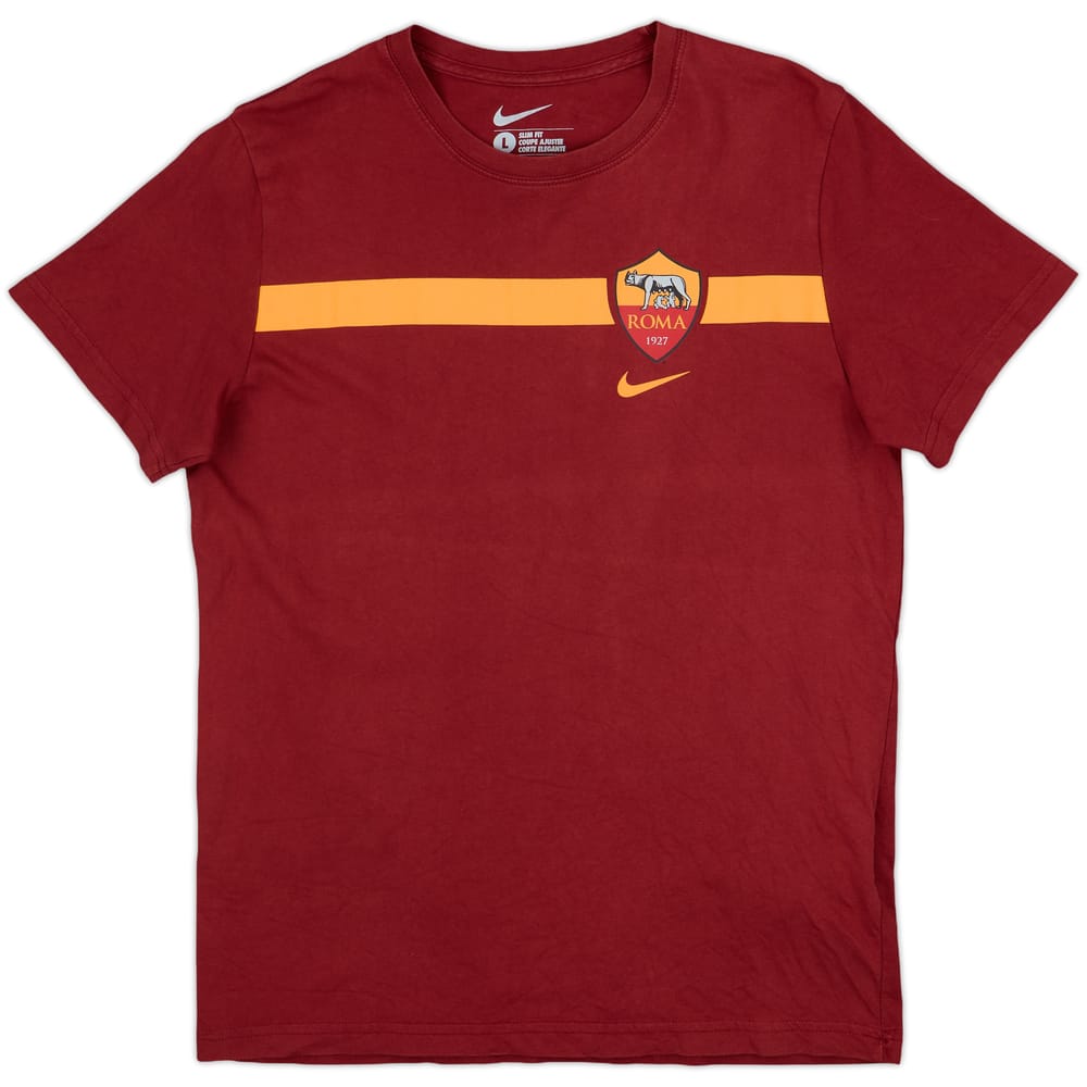 2014-15 Roma Nike Cotton Tee - 8/10 - (L)