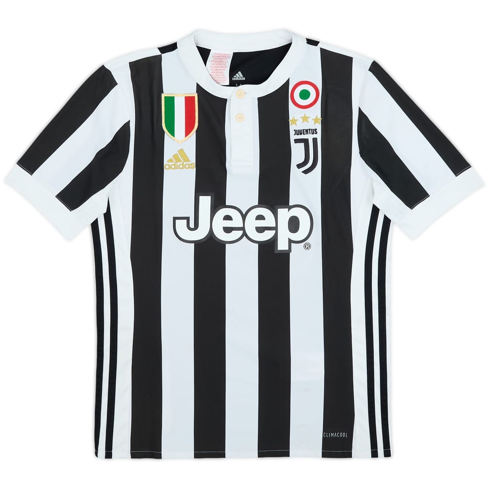 2017-18 Juventus Home Shirt - 7/10 - (M.Boys)