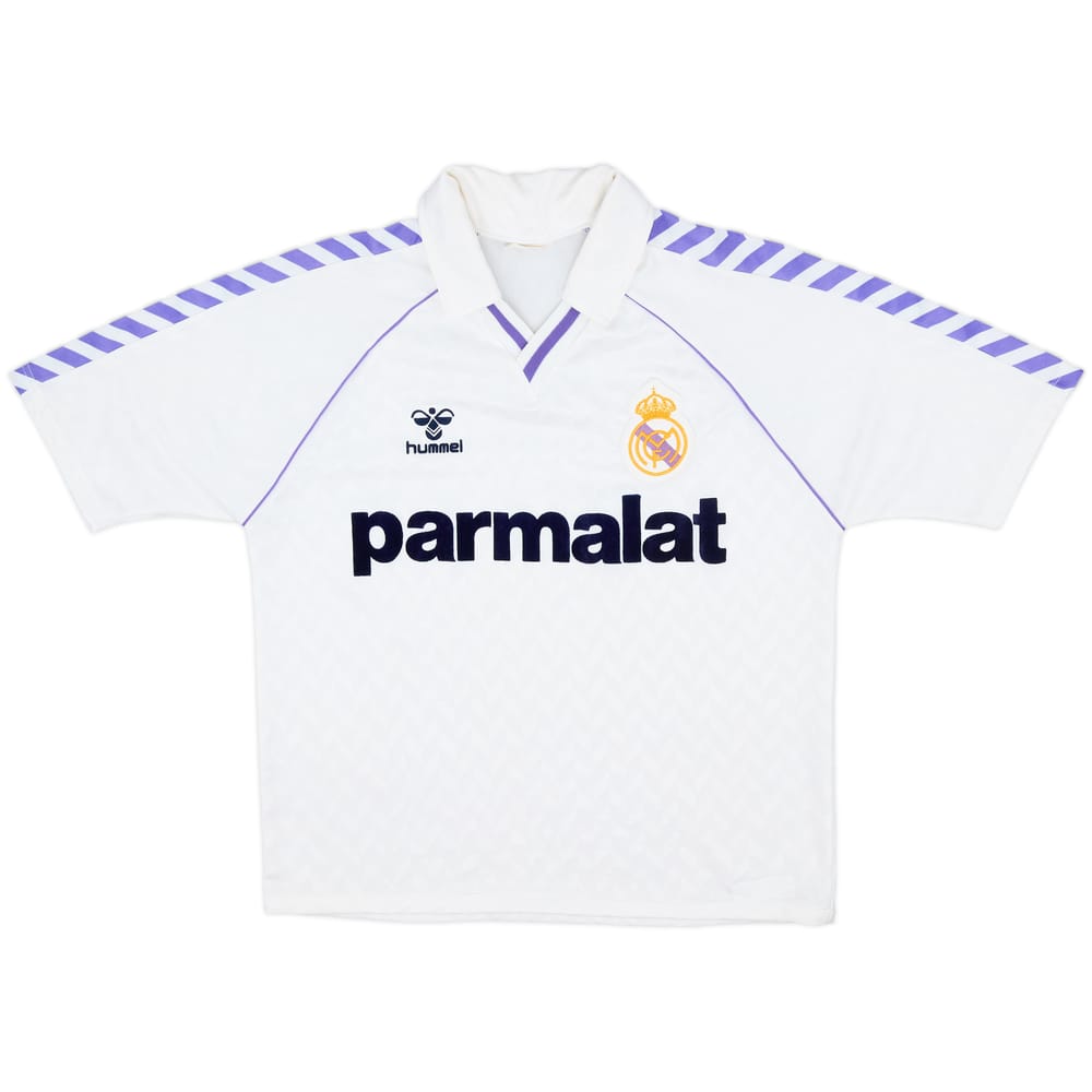 1986-88 Real Madrid Home Shirt - 8/10 - (M)