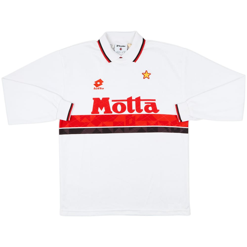 1993-94 AC Milan Away L/S Shirt - 8/10 - (L)