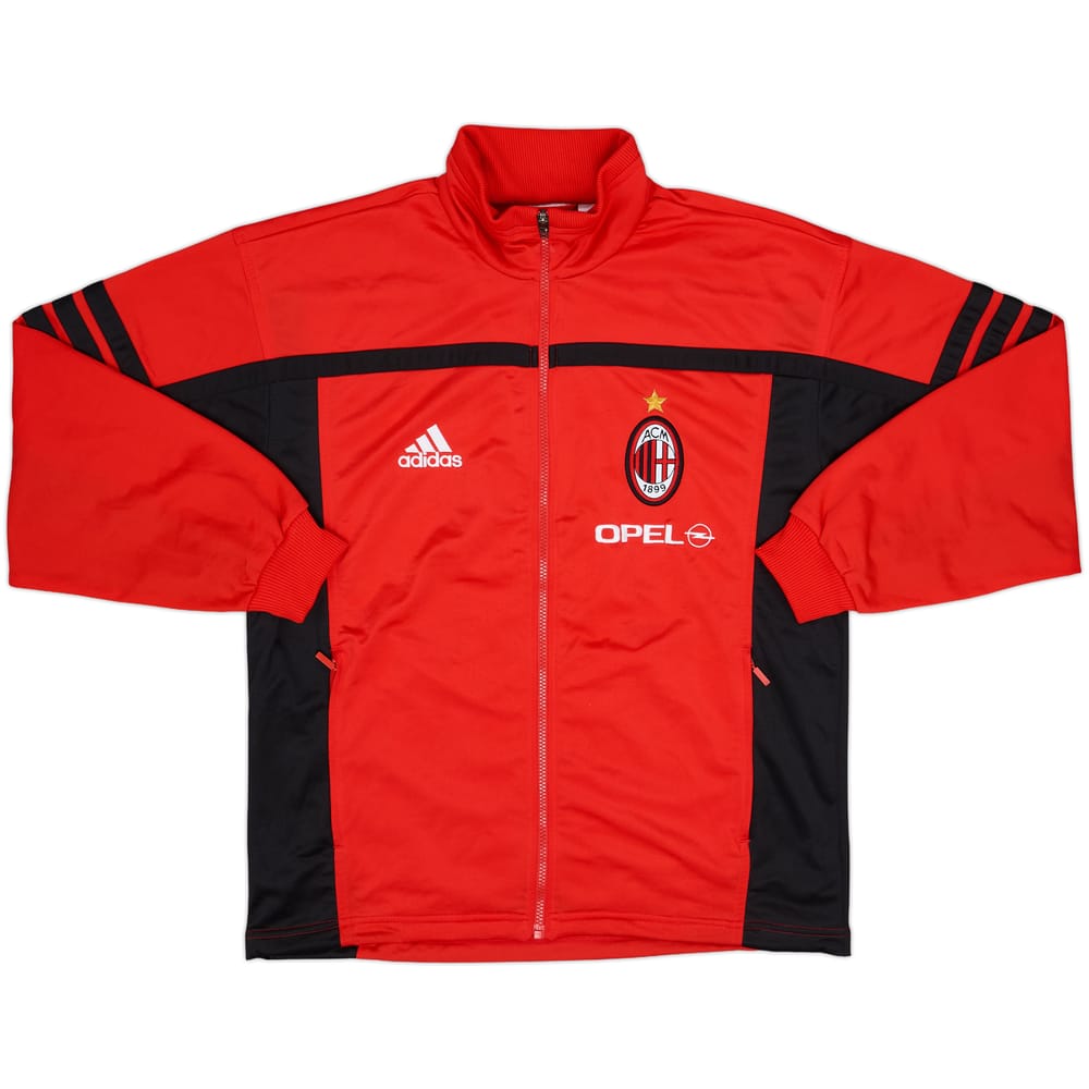 2000-01 AC Milan adidas Track Jacket - 8/10 - (M)