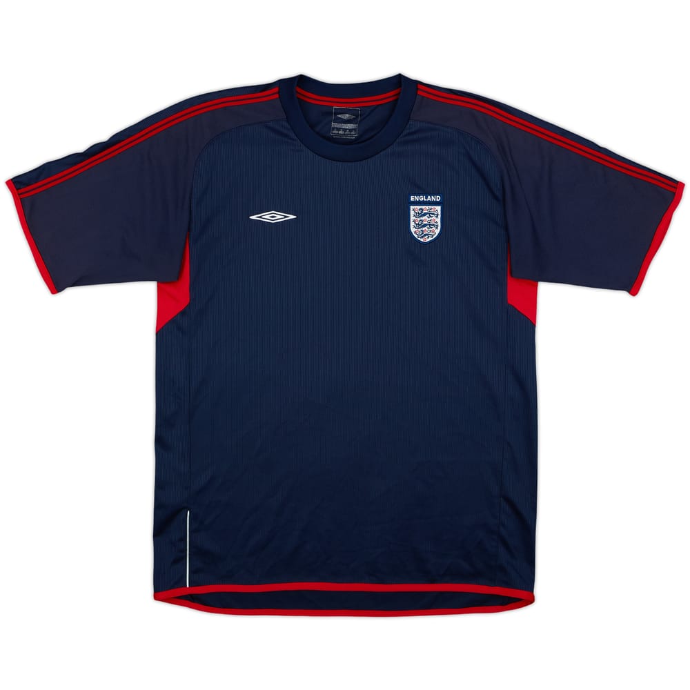 2004-06 Inglaterra Umbro Camiseta de entrenamiento - 8/10 - (M)