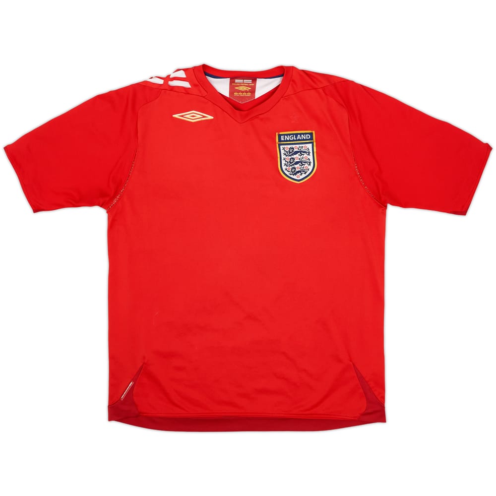 2006-08 England Away Shirt - 5/10 - (L)