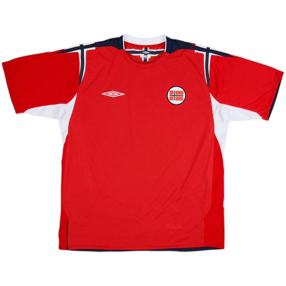 2004-06 Noruega Camiseta Local - 8/10 - (XL)