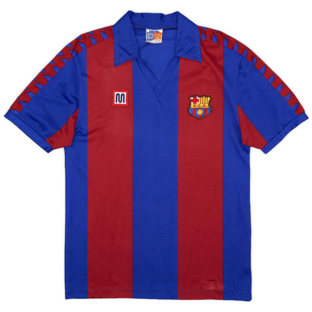 1984-89 Barcelona Home Shirt - 8/10 - (S)
