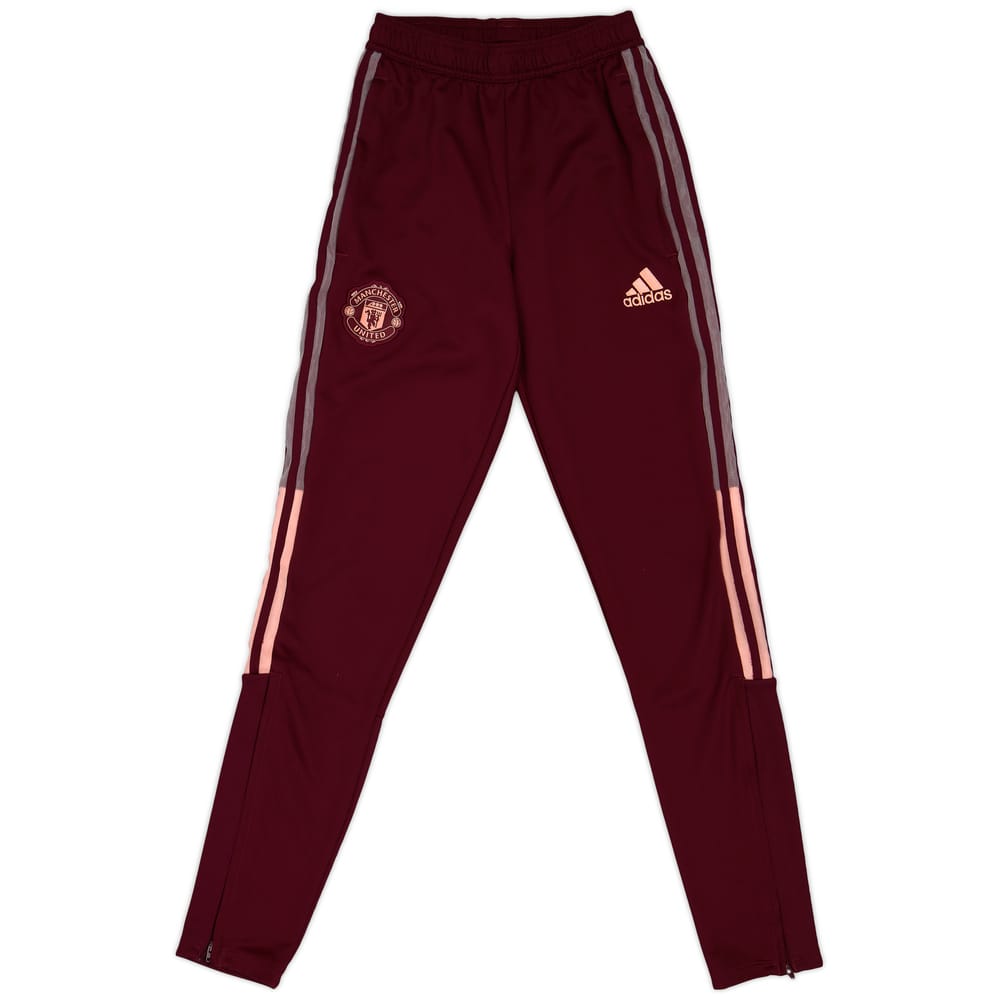 2020-21 Manchester United adidas Track Pants/Bottoms - 8/10 - (XS)