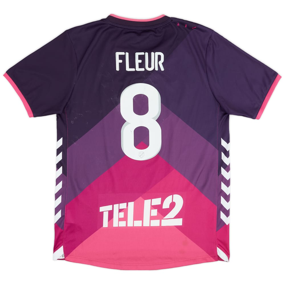2017-18 FC Utrecht Away Shirt Fleur #8 - 6/10 - (S)