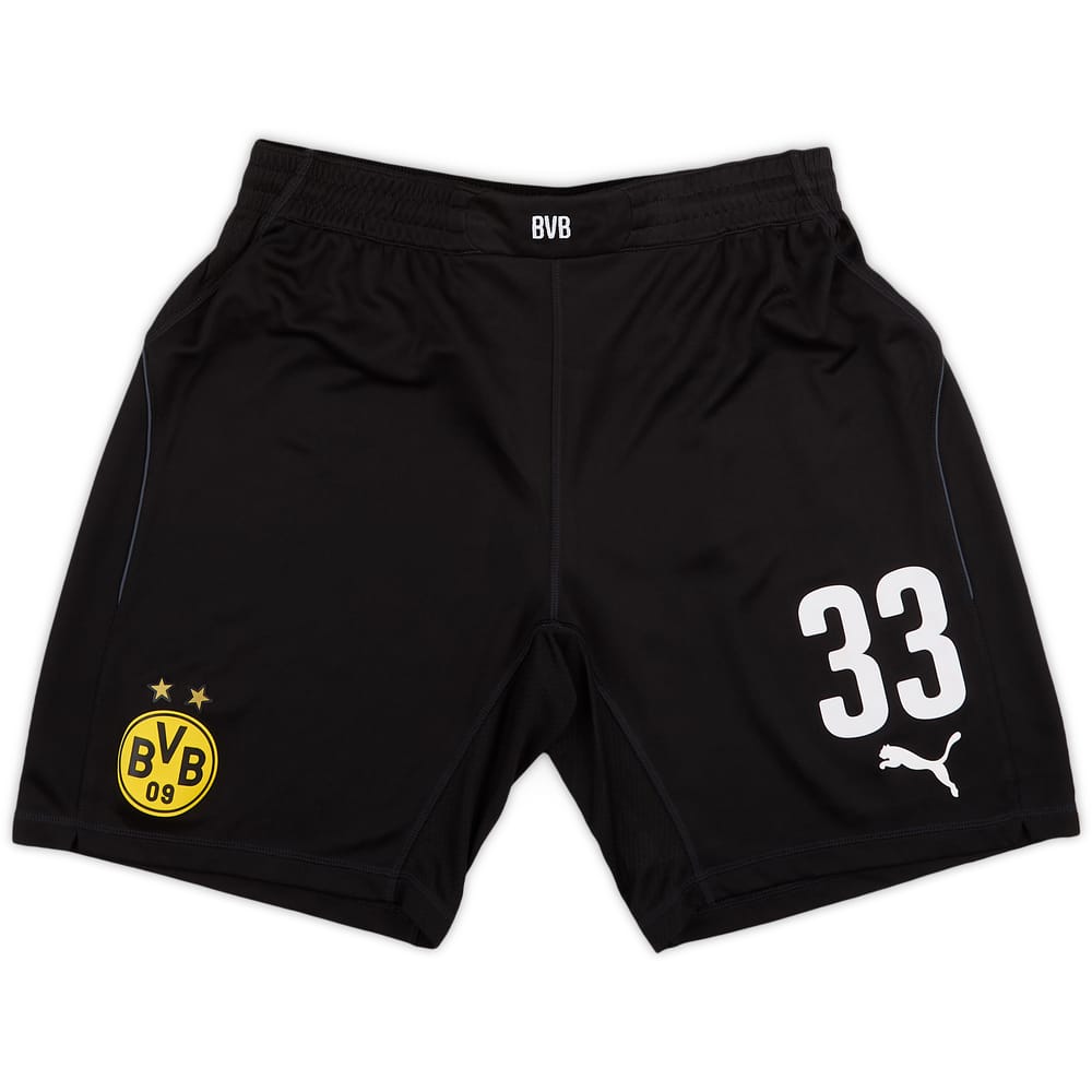 2014-15 Borussia Dortmund Player Issue GK Shorts #33 (Alomerovic) - 5/10 - (L)