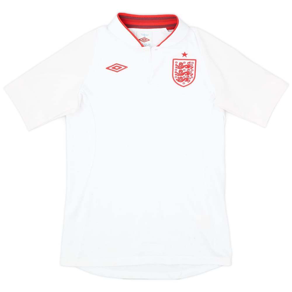 2012-13 England Home Shirt - 8/10 - (L.Boys)