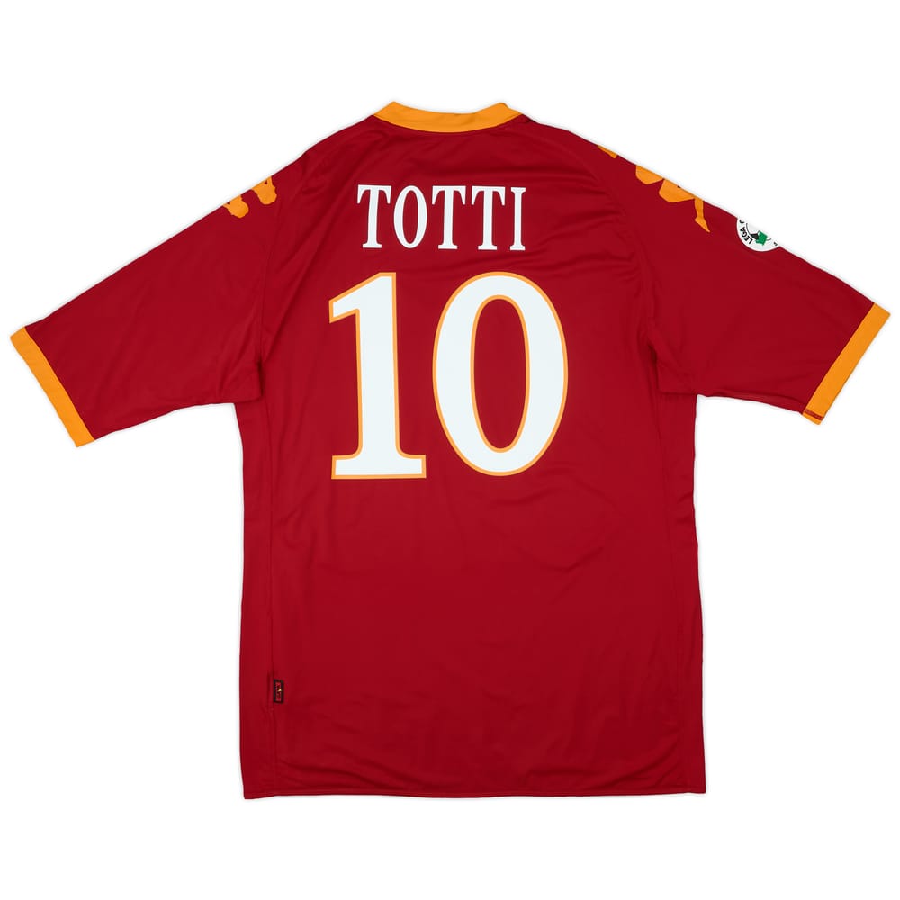 2009-10 Roma Home Shirt Totti #10 - 7/10 - (3XL)