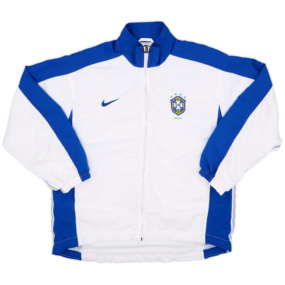 1998-00 Brazil Nike Track Jacket - 9/10 - (S)