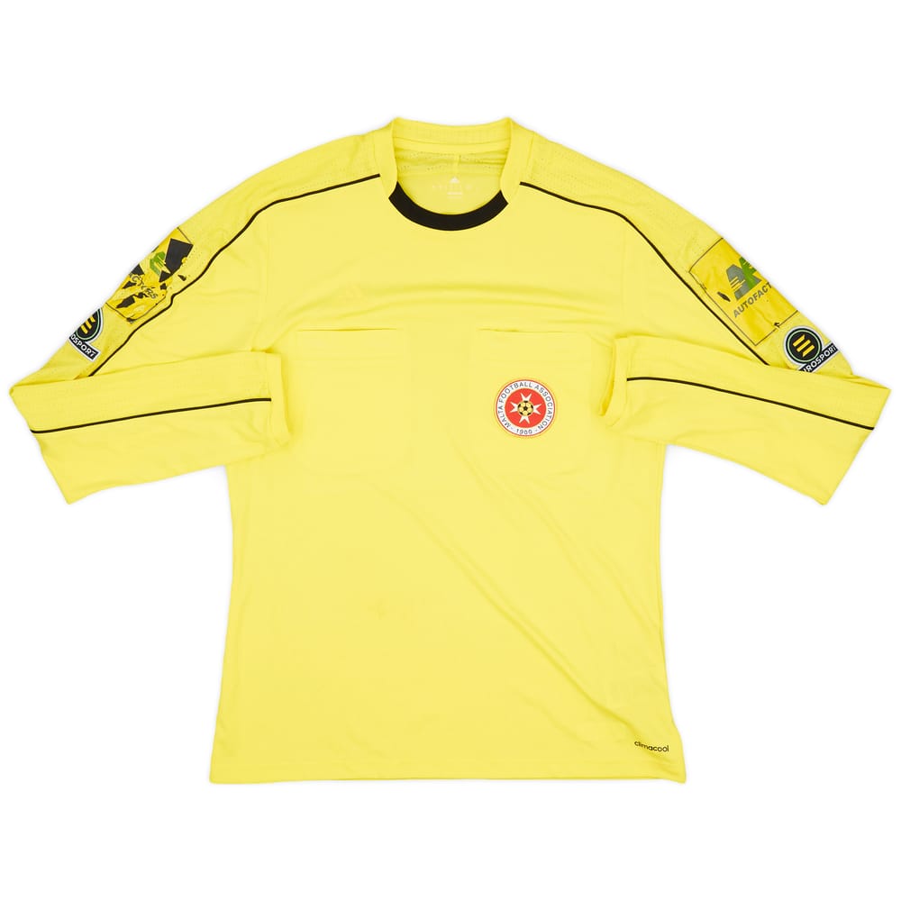 2015-16 Malta adidas Referee L/S Shirt - 5/10 - (M)