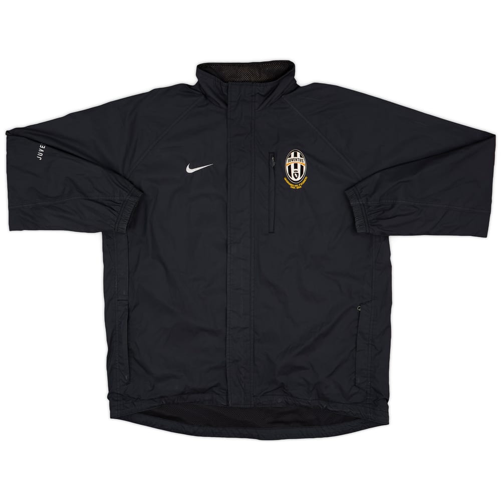 2005-06 Juventus Nike Centenary Hooded Rain Jacket - 7/10 - (L)