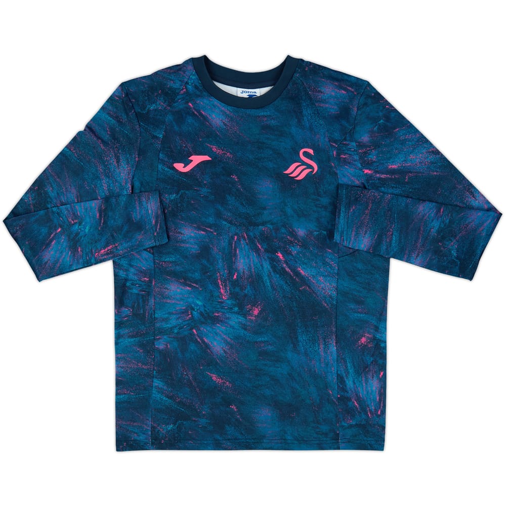 2023-24 Swansea City Joma Training L/S Shirt - As New -(XS)