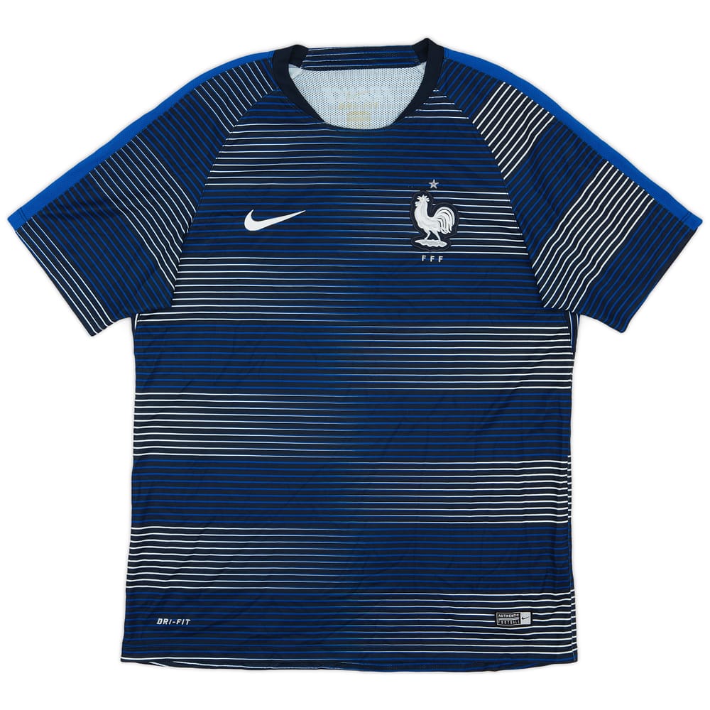 2016-17 France Nike Training Shirt - 8/10 - (M)