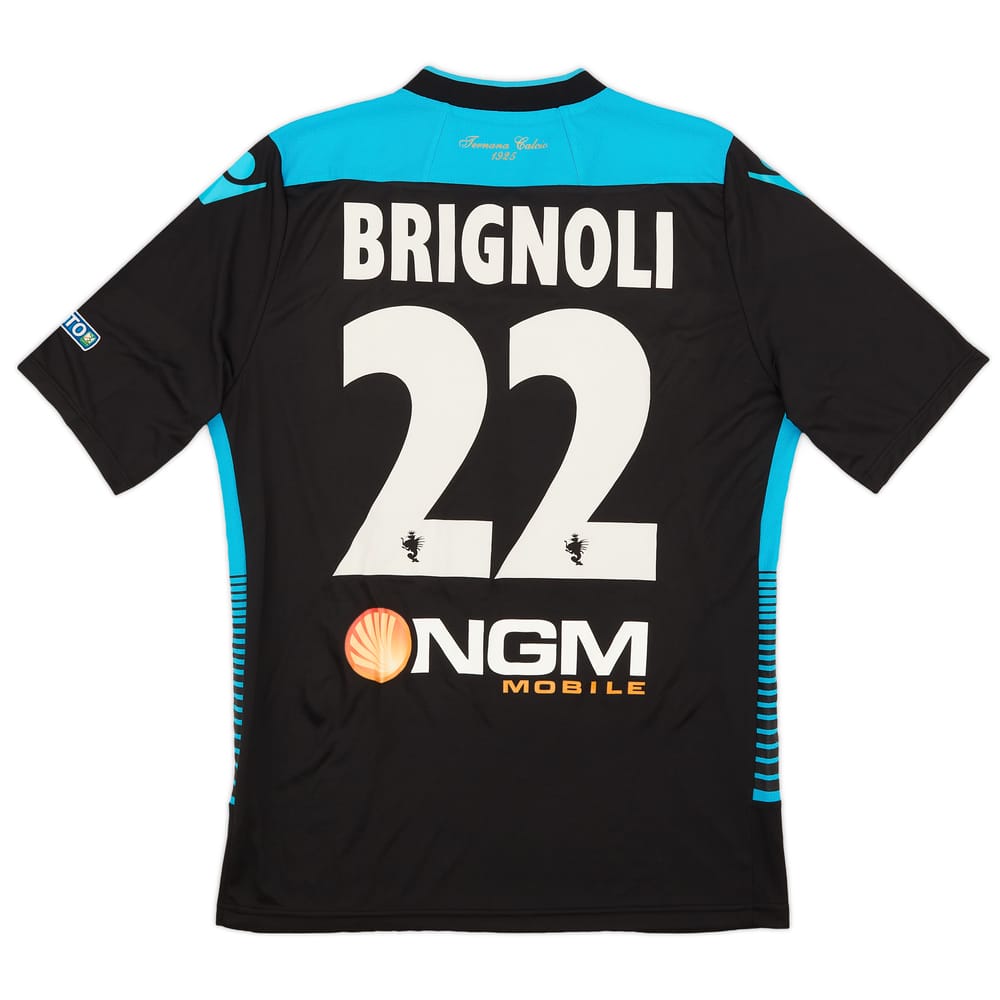 2014-15 Ternana GK Shirt Brignoli #22 - 8/10 - (L)