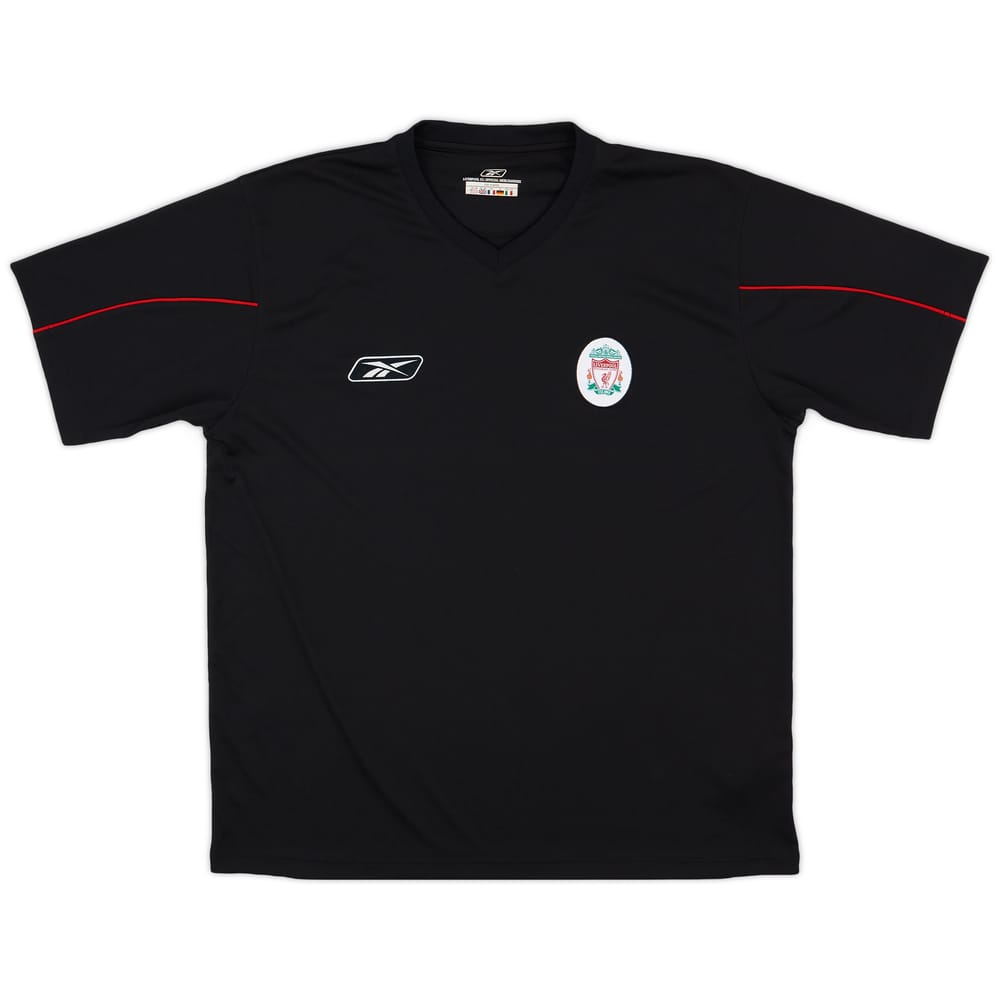 2003-04 Liverpool Reebok Training Shirt - 9/10 - (XL)