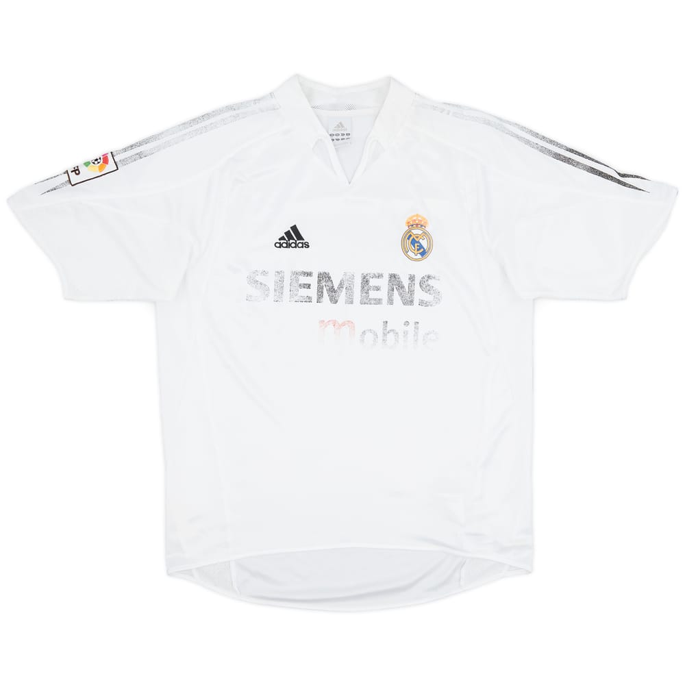 2004-05 Real Madrid Home Shirt - 3/10 - (M)