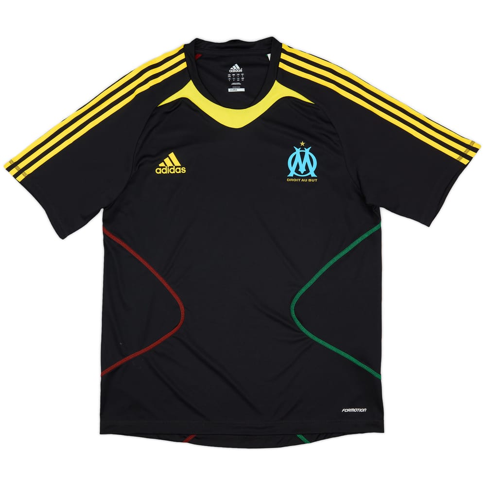 2010-11 Olympique Marseille adidas Formotion Training Shirt - 9/10 - (L)