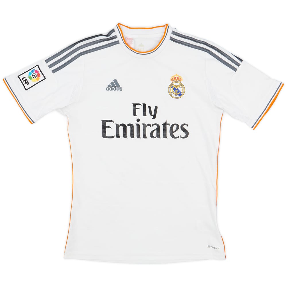 2013-14 Real Madrid Home Shirt - 4/10 - (XL.Boys)