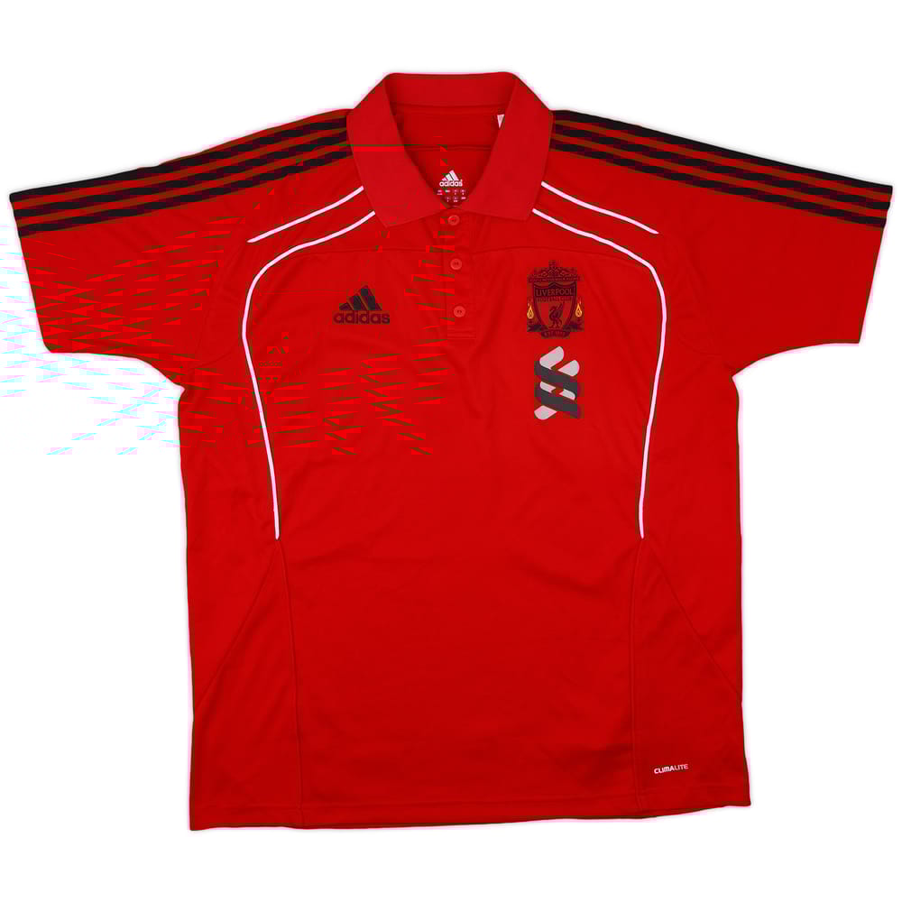 2010-11 Liverpool adidas Polo Shirt - 9/10 - (XL)