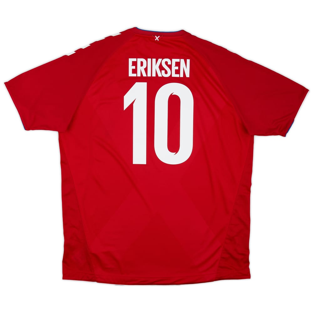 2018-19 Denmark Home Shirt Eriksen #10 - 7/10 - (XXL)