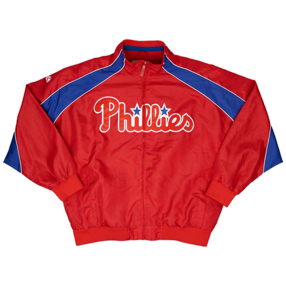 2005-06 Philadelphia Phillies Majestic Rain Coat - 9/10 - (XXL)