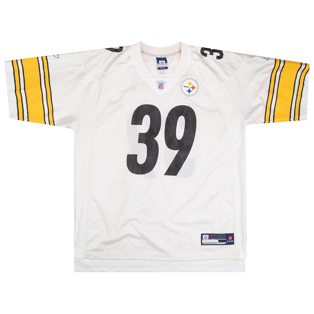 2007 Pittsburgh Steelers Parker #39 Reebok On Field Jersey (Away) XL