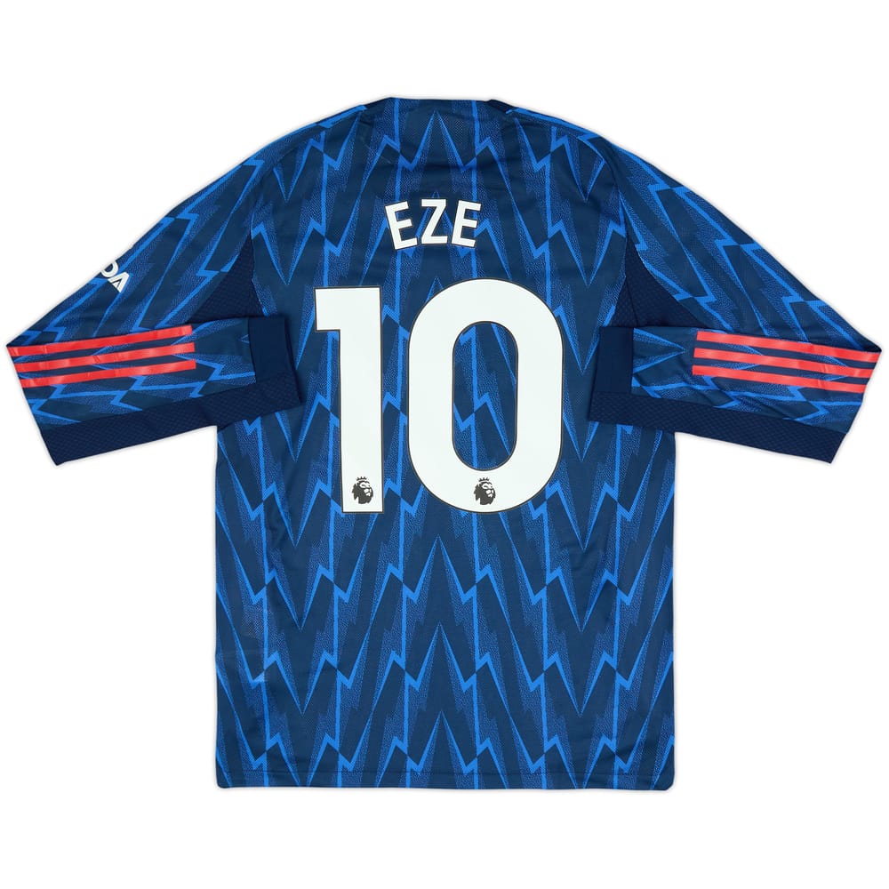 2025-26 Arsenal Authentic Away L/S Shirt Eze #10