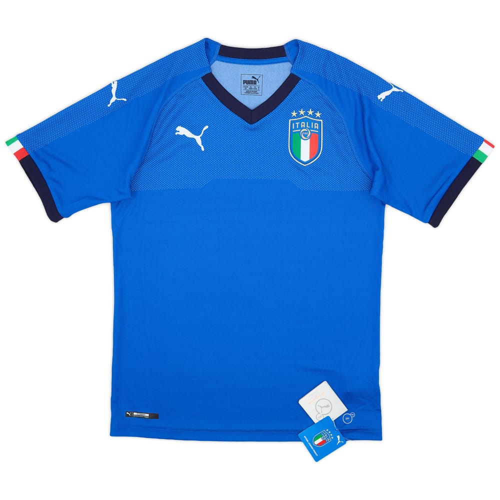 2018-19 Italy Home Shirt (S)