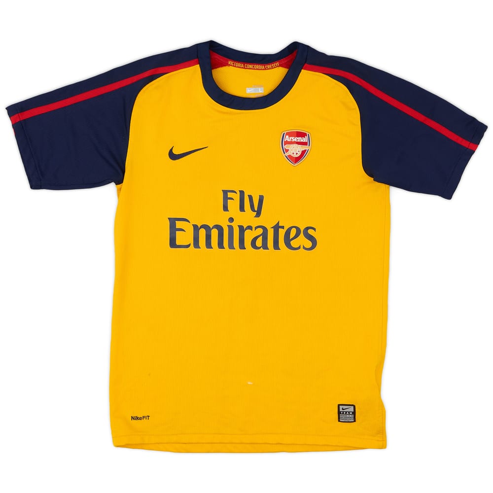 2008-09 Arsenal Away Shirt - 7/10 - (L.Boys)