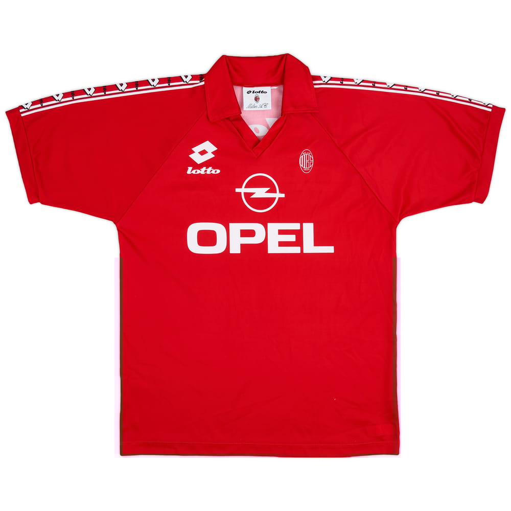 1995-96 AC Milan Lotto Training Shirt - 6/10 - (M)