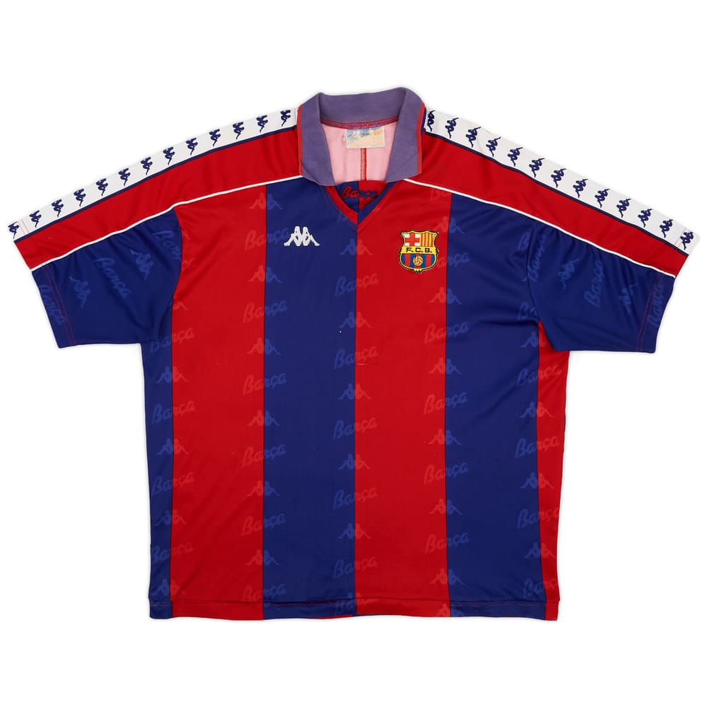 1992-95 Barcelona Home Shirt - 6/10 - (XL)