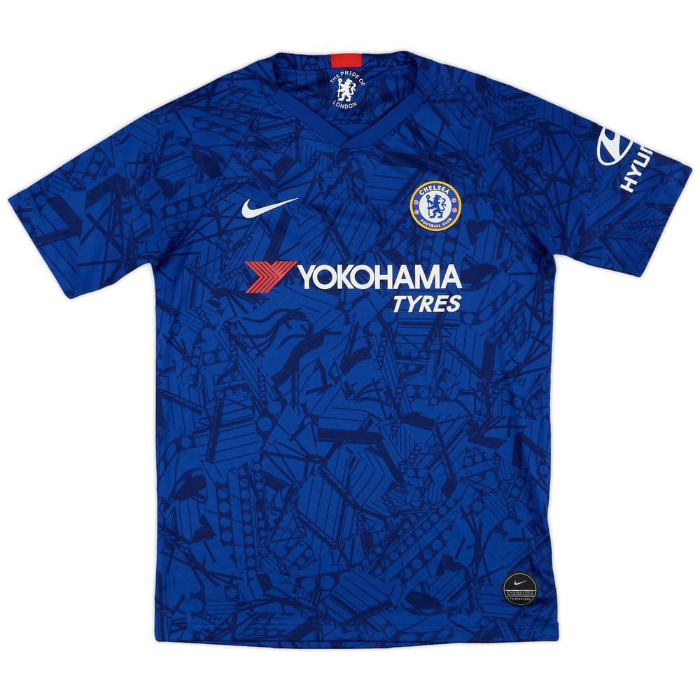 2019-20 Chelsea Home Shirt - 9/10 - (XL.Boys)