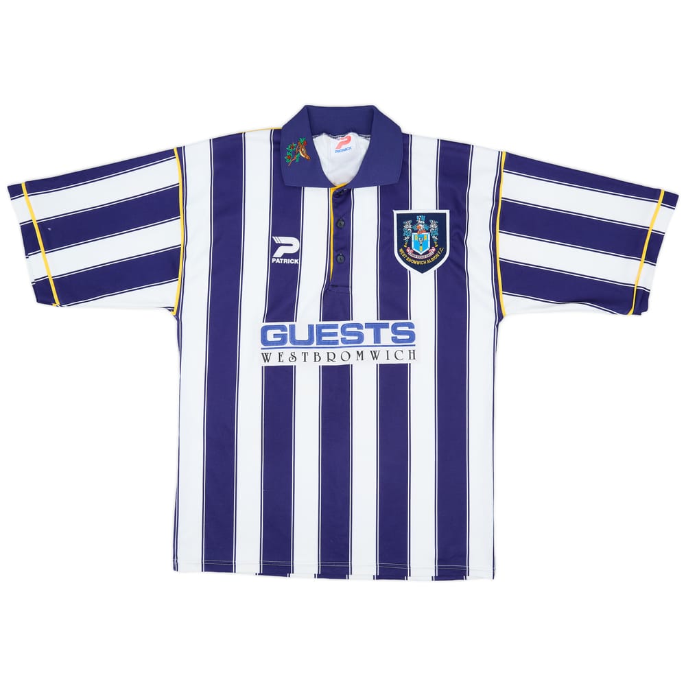 1995-96 West Brom Home Shirt - 8/10 - (L)