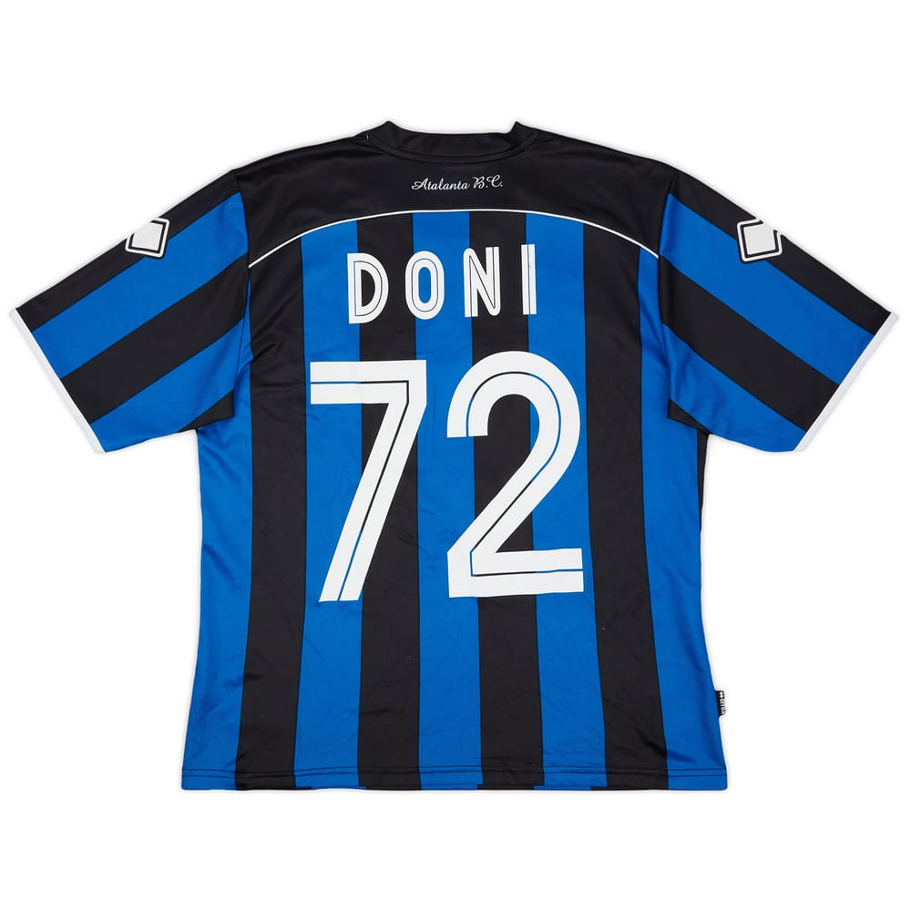 2008-09 Atalanta Home Shirt Doni #72 - 7/10 - (S)