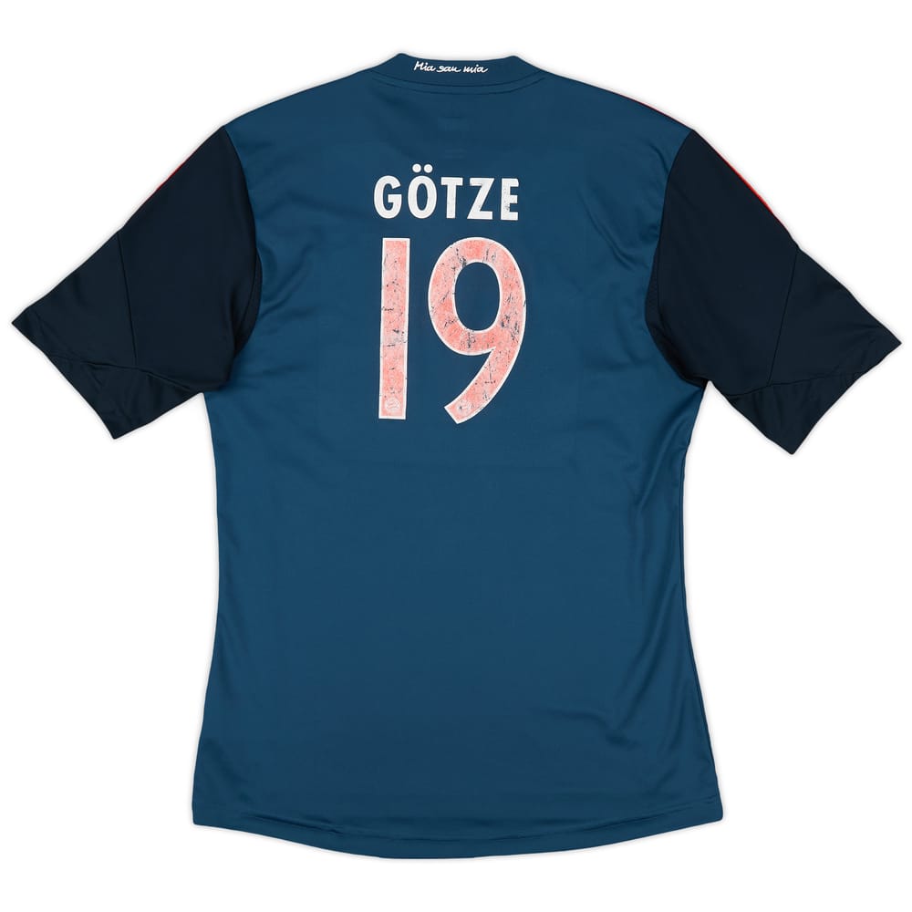 2013-14 Bayern Munich Third Shirt Gotze #19 - 6/10 - (S)