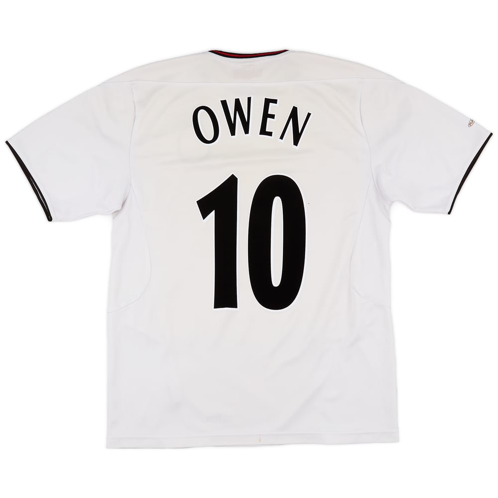 2003-04 Liverpool Away Shirt Owen #10 - 8/10 - (L)
